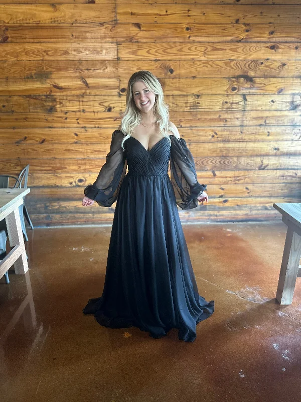 Black Hannah Wedding Dress