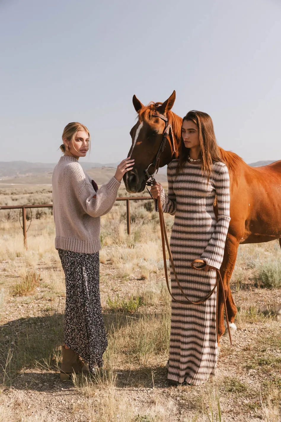 Torrey Striped Maxi Dress